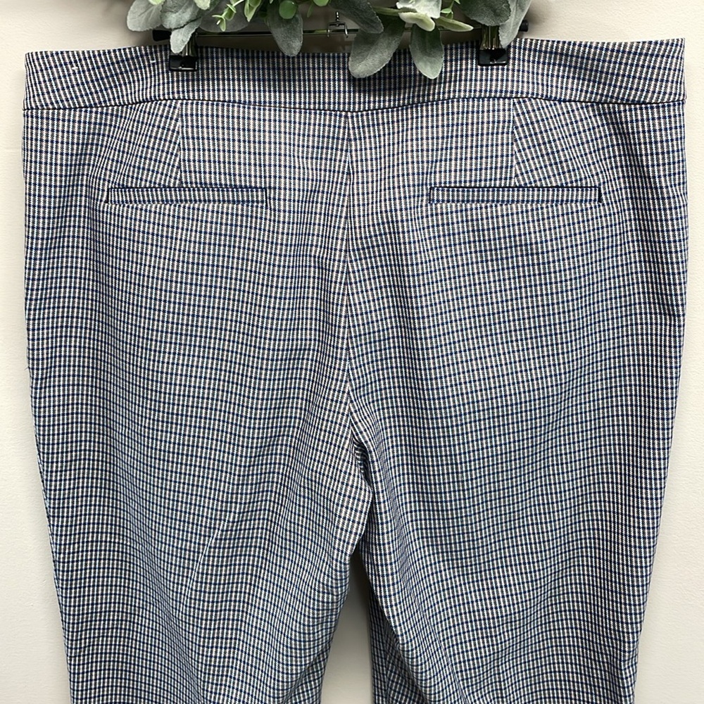 NWOT Loft The Riviera Slim Pants Plaid 18 - Picture 5 of 16
